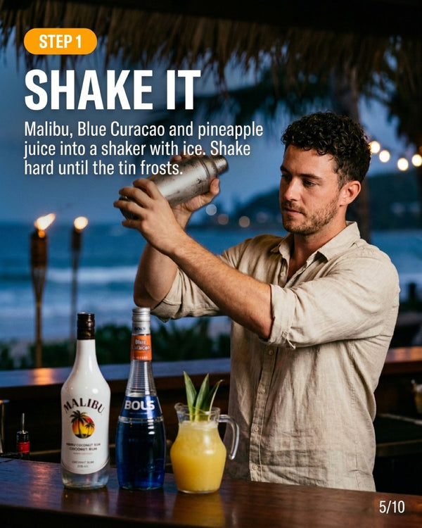 Electric Smurf recipe slide 5